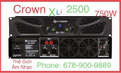 Power Amplifier Crown XLi 2500 (750)