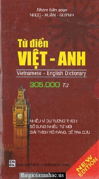 Tu Dien Viet - Anh New Edition khoa
