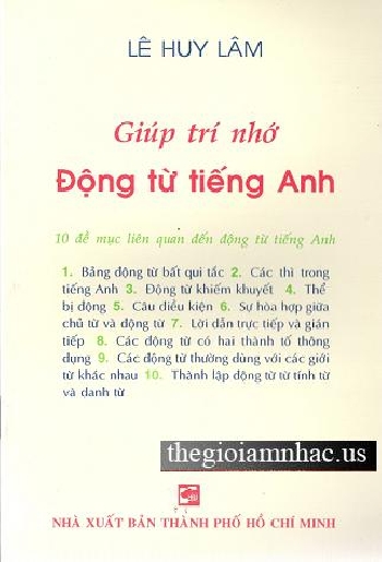 Giup Tri Nho - Dong Tu Tieng Anh