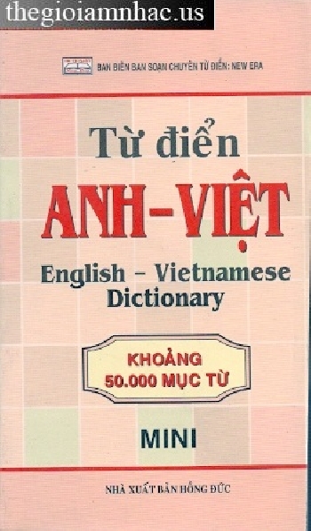 Mini Tu Dien Anh - Viet. NXB Hong Duc