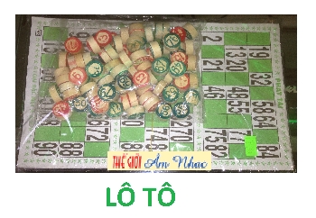 Lô Tô / Bingo Card Game