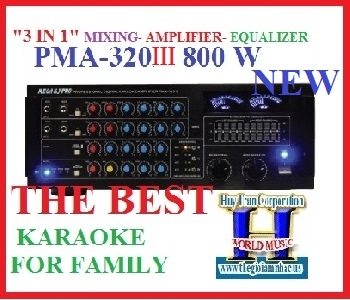 + A -New !IMPRO PMA-320 III (800W)Mixing,Amplifier,Equalizer)