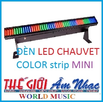 + Den Led Trang Tri : Chauvet COLORstrip™ Mini.