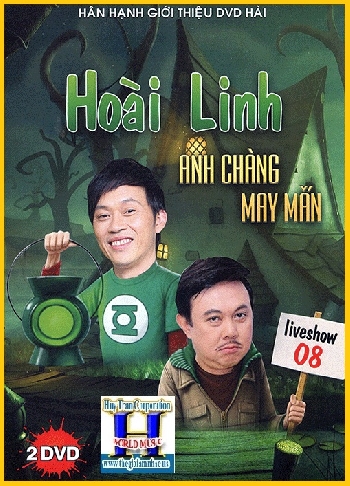 + DVD Live Show Hoài Linh 8 :Anh Chàng May Mắn (2 Dĩa)