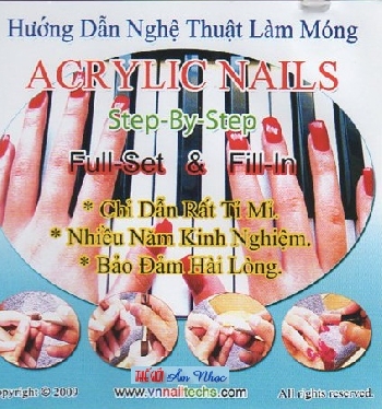 1 - DVD Huong Dan Nghe Thuat Lam Mong / ACRYLIC NAILS