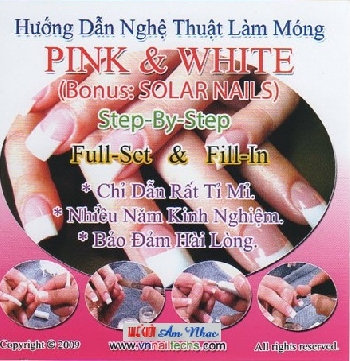 1 - DVD Huong Dan Nghe Thuat Lam Mong / PINK & WHITE