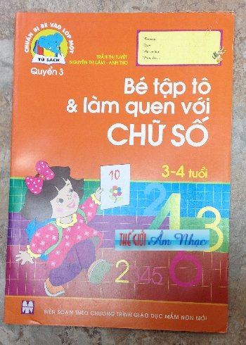 01 - Book :Be Tap To & Lam Quen Voi Chu So