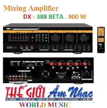 01 - New ! DX-388 Beta 900Watts Professional Mixing Amplifier