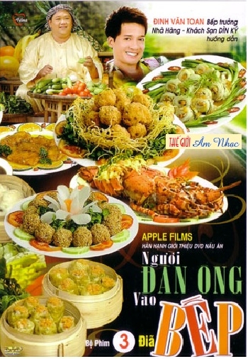 1 - DVD Day Nau An : Nguoi Dan Ong vao Bep (3 Dia)