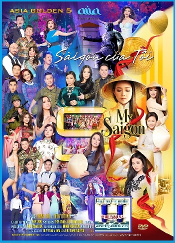 +   A  -   DVD Asia Golden 5 - Sài Gòn Của Tôi (2 DVD,2 CD)