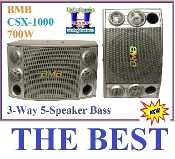 + BMB CSX-1000 700W 3-Way 5-Speaker Bass Reflex System