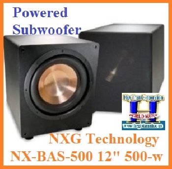 +A Loa Sub NXG Technology NX-BAS-500 12" 500 W