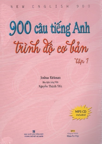 1 - Sach : 900 Cau Tieng Anh Trinh Do Co Ban.Tap 1 (Kem 1 Dia MP