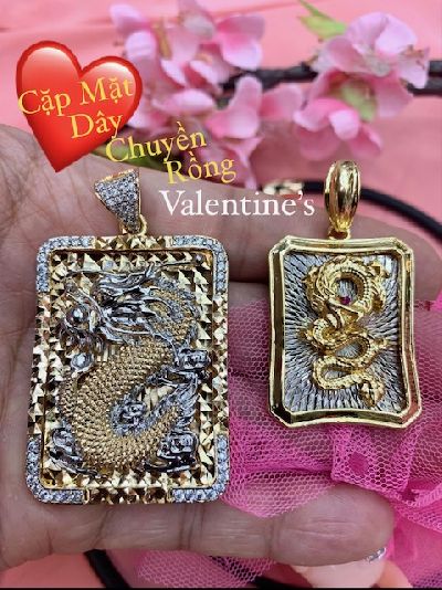 Valentine\'s Rồng-Đôi Dây Chuyền cho Tình Yêu