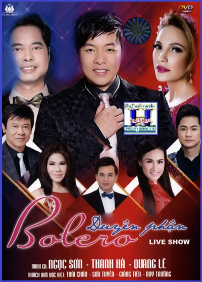 +  A - Dvd Live Show :Bolero Duyên Phận (2 Dĩa)