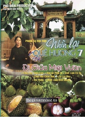 PHONG SU - QUE HUONG NHIN LAI # 7" DI GIUA MIET VUON "