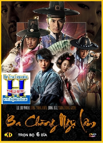 +Phim Bộ Hàn Quốc:Ba Chàng Ngự Lâm(Bộ 6 Dĩa)