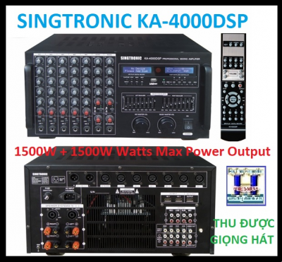 + Mixer SINGTRONIC KA-4000DSP (Âm Thanh Cực Hay)