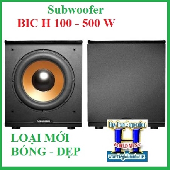 + A-LOA BIC SUBWOOFER H 100-12-inch ( 500 w)