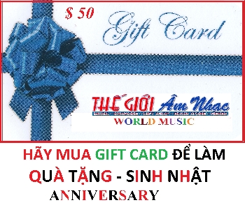 1 - Bán Gift Card ,Quà Tặng "$ 50"