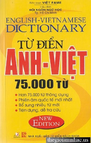 Tu Dien Anh - Viet & Viet Fame