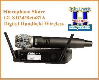 1-Microphone Shure GLXD24/Beta87A Digital Handheld Wireless