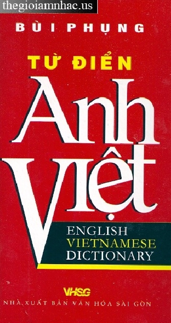 Tu Dien Anh - Viet & Bui Phung
