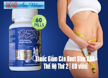 0001 - Best Slim USA (thế hệ thứ 2) 60 Viên