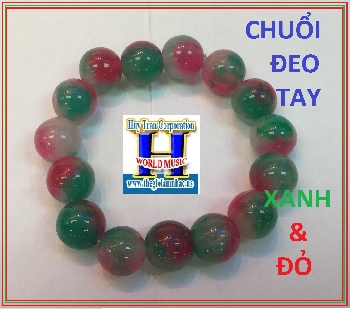 +Chuổi Đeo Tay - Xanh & Đỏ