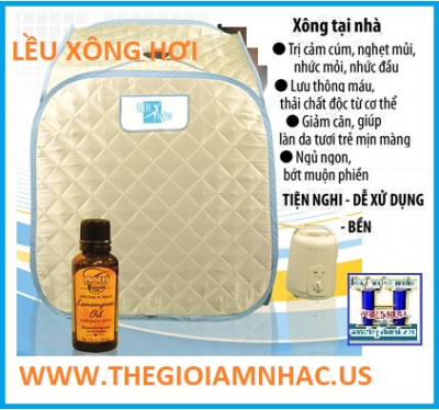 +   Lều Xông Hơi Tại Nhà (Hiệu Qủa Nhất)