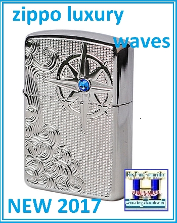 +  Zippo New ! Luxury Waves (Sang Trọng)