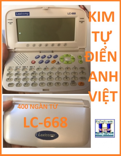 + Kim Tự Điển Anh Việt LC-668 (400 Ngàn Từ)