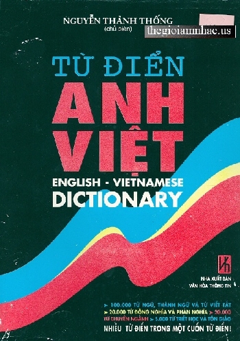 Tu Dien Anh - Viet