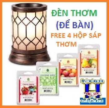 +Đèn Có Sáp Thơm (Lớn,Để Trên Bàn)