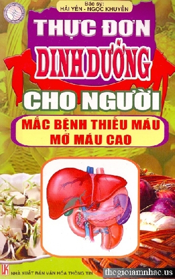 Thuc Don Dinh Duong Cho Nguoi Mac Benh Thieu Mau Mo Mau Cao.