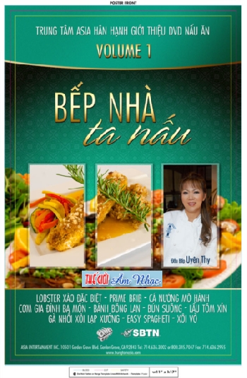 A - Bep Nha Ta Nau. Vol 1 (2 Dia) Phat Hanh 11/18 .