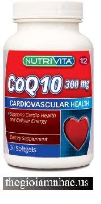 CoQ10 300mg  - Sức Khỏe Tim Mạch