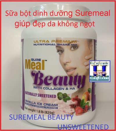 + Sữa bột dinh dưỡng Suremeal giúp đẹp da không ngọt-SUREMEAL