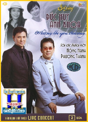 +Live Concert Anh Khoa,Đức Huy:Những Lời Yêu Thương(2 Dĩa)