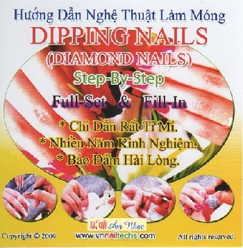 1 - DVD Huong Dan Nghe Thuat Lam Mong / DIPPING NAILS