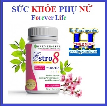 Estro8 /Sức Khoẻ Phụ Nữ (60 viên)