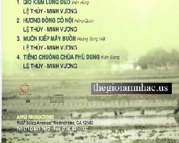 CD Tan Co Giao Duyen: Huong Dong Co Noi - Minh Vuong & Le Thuy