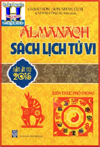 Lịch Sách Tử Vi Ất Mùi 2015 (GS Bảo Sơn)