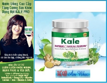 Nuoc Uong Cao Cap :Dang Bot KALE PRO (165 G)