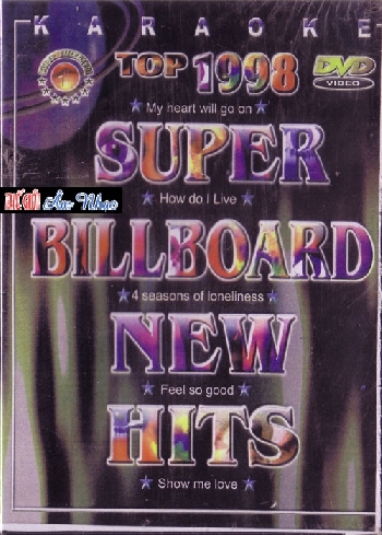 DVD Karaoke English :Super Billboard New Hist #1.